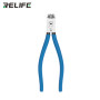 Pince à Bec Plat 90° RELIFE RL-112B - Outil Précis pour Travaux de Détail en Électronique