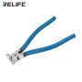Pince à Bec Plat 90° RELIFE RL-112B - Outil Précis pour Travaux de Détail en Électronique