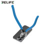 Pince à Bec Plat 90° RELIFE RL-112B - Outil Précis pour Travaux de Détail en Électronique
