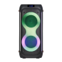 Enceinte Bluetooth NDR-610 avec Microphone - 2x6,5" - 800W - Noir