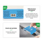 Chargeur 6 Ports à Affichage Numérique Intelligent RELIFE RL-304N - Efficacité et Polyvalence à Tension Large