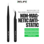 Pincette Droite Antistatique RELIFE RL-ESD-11 - Idéale pour Électronique - Noire et Durable