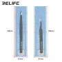 Anti-Static Angled Tweezers - RELIFE RL-ESD-15 - Black
