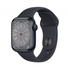Apple Watch Series 9 GPS 45mm Midnight Aluminum - Grade A with Sport Band Box & Charger