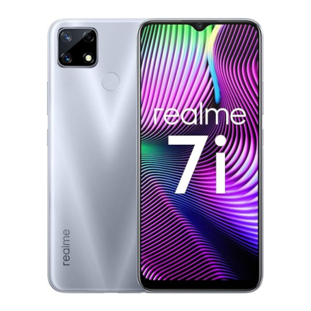 Achetez le Realme 7i 64 Go Argent Grade A avec Boîte et Accessoires 