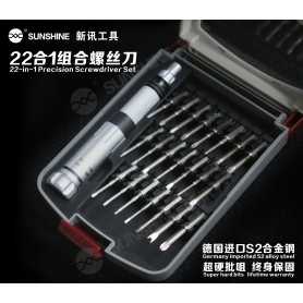 SUNSHINE SS-5105 Jeu de Tournevis de Précision Multifonctions – Outils Haut de Gamme pour Réparations Délicates