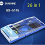 SUNSHINE SS-5116 26 in 1 screwdriver set