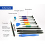 Coffret d'outils d'ouverture SUNSHINE SS-5115 | Kit professionnel pour réparation de smartphones et tablettes