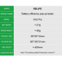 Battery Efficiency Popup Tester RELIFE XA2 Pro - Enhance Battery Performance & Diagnostics