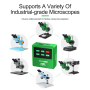 Caméra à Contrôle Tactile 4K HD pour Microscope Trinoculaire - Haute Précision et Clarté