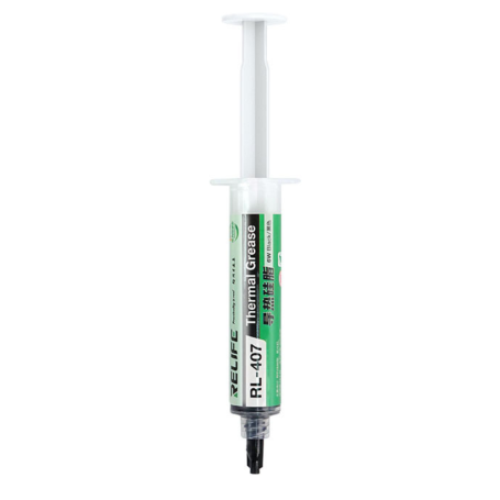 "Thermal Silicone 6W 20G - Black | High-Performance Thermal Paste for Efficient Heat Dissipation"