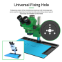 Base De Microscope - Noir RELIFE RL-004NA | Support Stable et Durable Pour Microscope | Accessoire Essentiel