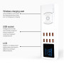 Achetez Chargeur Induction avec USB 8 Ports LED Sunshine SS-309WD – Charge Rapide et Affichage LED