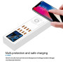 Achetez Chargeur Induction avec USB 8 Ports LED Sunshine SS-309WD – Charge Rapide et Affichage LED