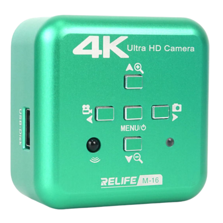 Caméra Microscope HDMI 4K 30fps RELIFE M-16 pour une précision inégalée