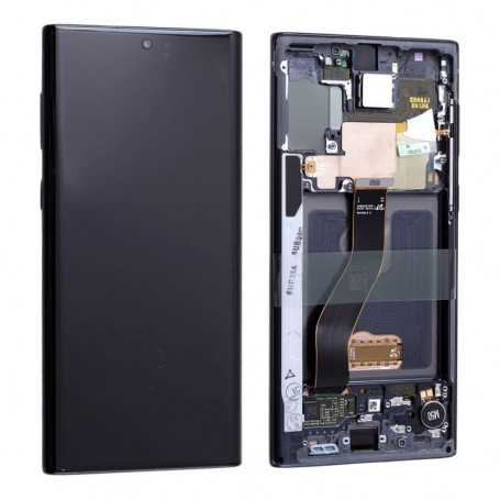 Écran / Châssis Samsung Galaxy Note 10 (N970F) Noir Cosmos (Service Pack)