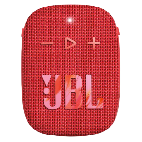 JBL Wind 3S Portable Bluetooth Speaker - JBLWIND3SRED - Red