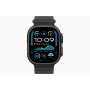 Apple Watch Ultra 2 GPS Cellular 49mm Black Titanium with Dark Green Alpine Loop Large - Latest Model