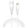 Câble USB / Lightning 2.4A 1m blanc - X196 (WUW)