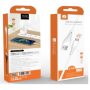 Câble USB / Lightning 2.4A 1m blanc - X196 (WUW)