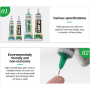 Mobile Phone Repair Black Glue RELIFE CP-0002 50mL - Strong Adhesive for Smartphone Fixes