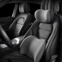 Coussin de Soutien Lombaire pour Voiture - Noir