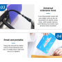 Set de Tournevis de Précision Multifonctionnel 66 en 1 SUNSHINE SS-5121 - Outil Idéal pour Réparations Professionnelles et Brico