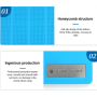 Tapis d'Isolation Thermique Résistant Haute Température SUNSHINE SS-004F - Idéal pour Applications Industrielles