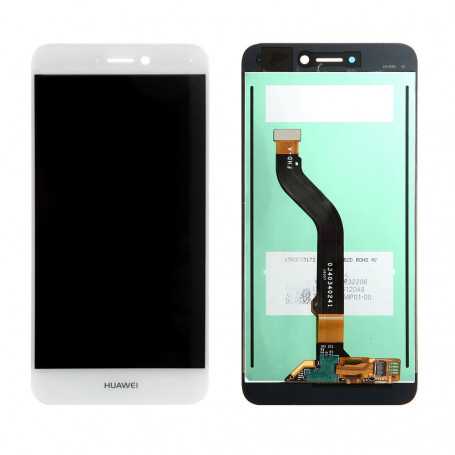 Ecran Huawei P8 Lite 2017/P9 Lite 2017 Blanc LCD + Vitre Tactile