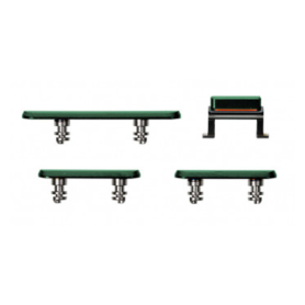 Pack Boutons Volume, Vibreur & Power pour iPhone 13 Pro/13 Pro Max Vert - Accessoires de Remplacement Qualité Premium