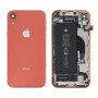 Châssis Complet iPhone XR Corail - Batterie & Chargeur Inclus - Qualité Grade AB - Pièces d'Origine