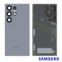 Vitre Arrière Samsung Galaxy S24 Ultra Titane Bleu - Pièce de Rechange Officielle