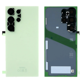 Back Glass Replacement for Samsung Galaxy S23 Ultra S918B Lime - Original Service Pack