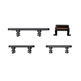 Pack Boutons Volume Vibreur Power iPhone 12 Mini Noir - Pièces de Remplacement de Haute Qualité