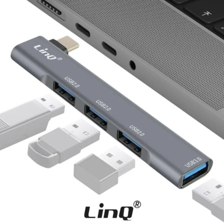 HUB Type-C 4 in 1 3*USB 2.0 + USB 3.0 IT7945