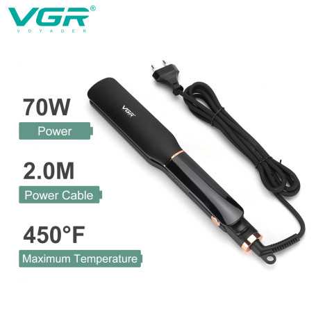 VGR Foldable Hair Dryer 1200/1600W Dual Voltage Ionic V440 Red - Salon Performance at Home