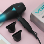 Foldable Hair Dryer 2000-2400W AC Motor Dual Voltage 2 Speeds VGR V455 Green