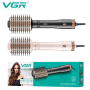 Brosse Chauffante VGR V498 Blanc 1000/1200W pour Coiffure Parfaite | Moteur DC Haute Performance