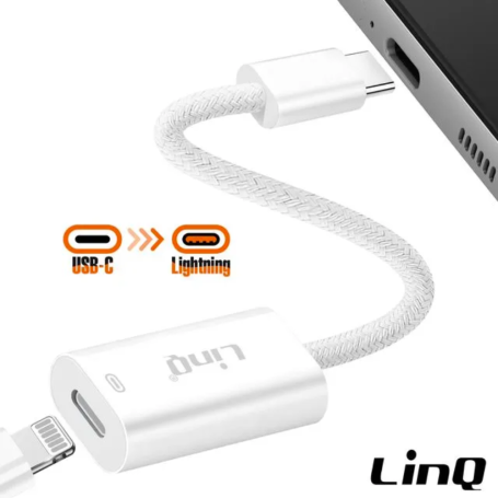 Adapter 8 Pin to Type-C 60 W Fast Charging MM7366