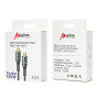 Type-C / Type-C Cable Nylon Braid 120W - Compatible iPhone/Samsung - Nylon Braid 1M (Mayline)