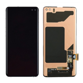 Écran Samsung Galaxy S10 Plus Noir - Remplacement Officiel Qualité Service Pack