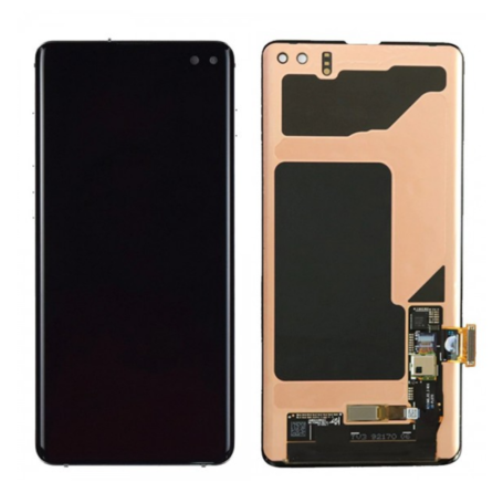 Écran Samsung Galaxy S10 Plus Noir - Remplacement Officiel Qualité Service Pack