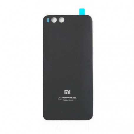 Vitre arrière Xiaomi Mi 6 Noir + Adhesif (Without Logo)