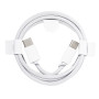 Câble USB‑C/USB-C Nylon Tressé 60 W - 1M - Vrac (Apple)
