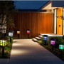 Small House Shape Solar Garden Light - Warm Light - Lawn Decor Light - 1.2V Energy Efficient Outdoor Lighting