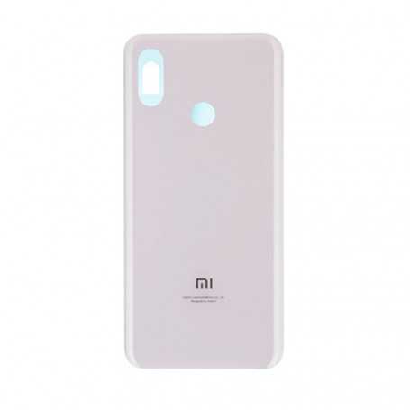 Vitre arrière Xiaomi Mi 8 Rose + Adhesif (Sans Logo)