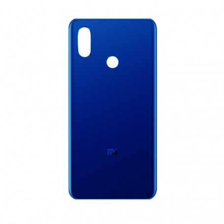 Vitre arrière Xiaomi Mi 8 Blue + Adhesif (Without Logo)
