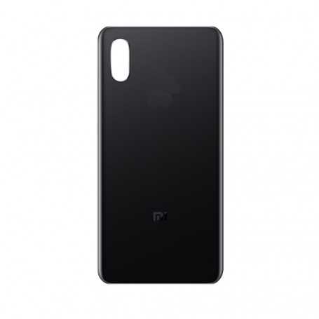 Vitre arrière Xiaomi Mi 8 Pro Noir + Adhesif (Without Logo)