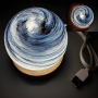 Solar Planet Night Light - Starry Sky Warm Glow 80mm USB 5V Ideal Gift