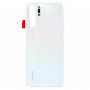 Vitre arrière Huawei P30 Pro Blanc Perle - Avec logo + Adhésif